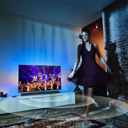 TV Sound Bar, Meidong Bluetooth Soundbar with Remote, 36 inch 2.0 Channel Home Theater Speakers, Wireless and Wired Bluetooth Audio for TV/PC/ Phones/Tablets/ Echo dot 